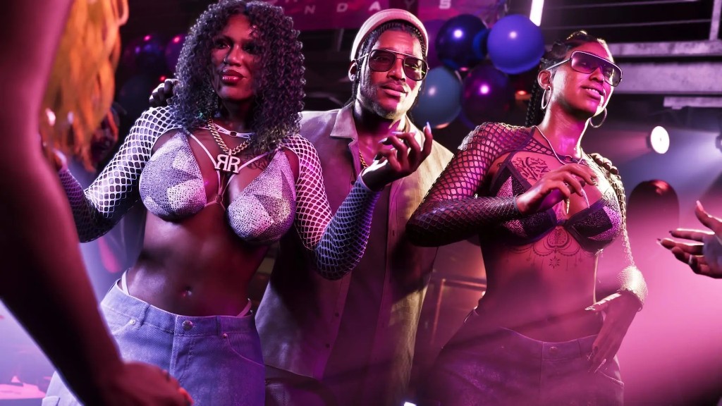 Dre'Quan Priest with Real Dimez at a club party