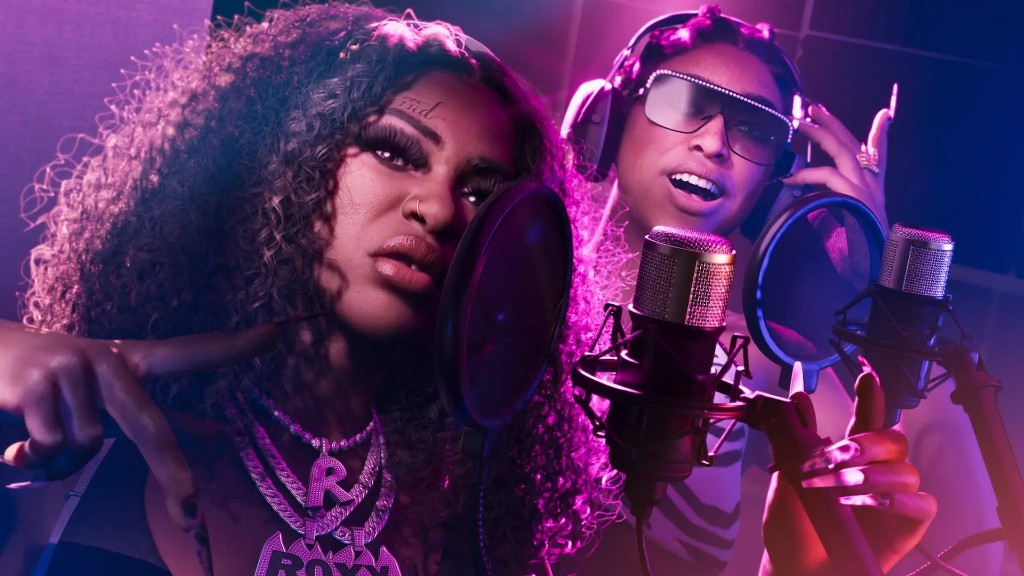 Real Dimez in the recording booth