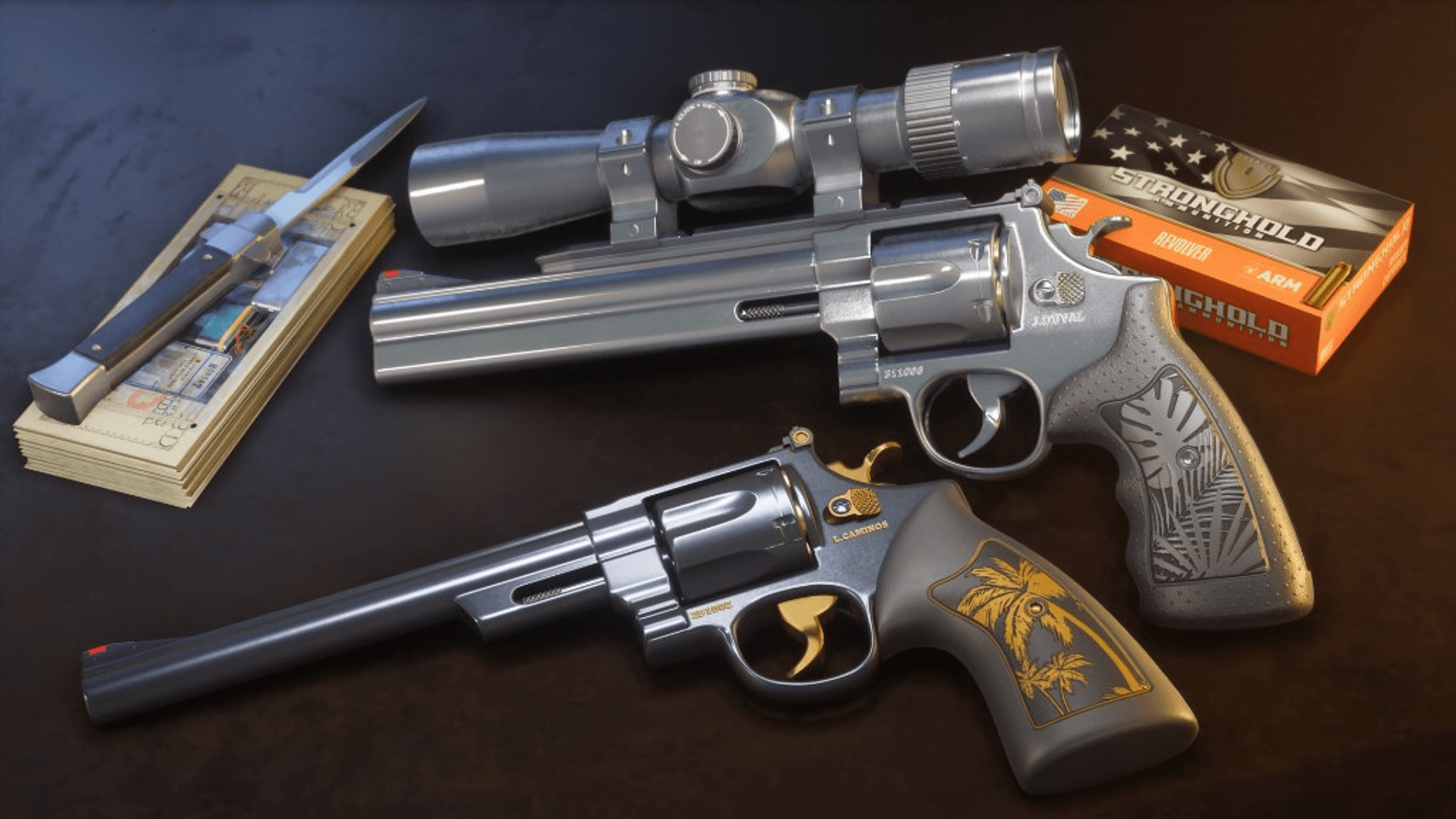 Revolver pair detail